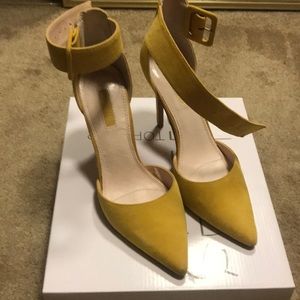 Topshop Yellow Pumps